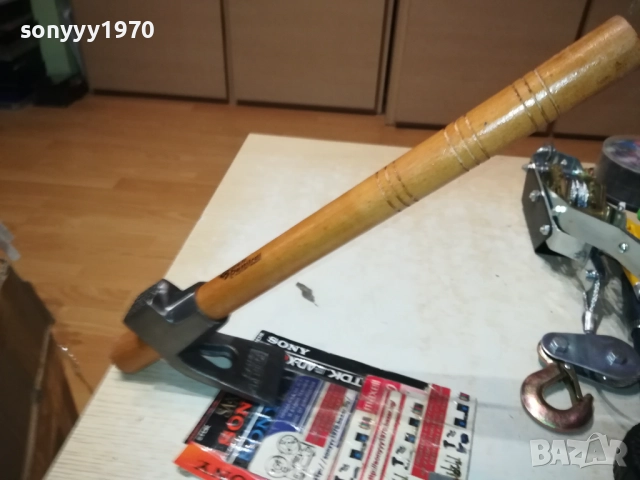 ТУРСКА ТЕСЛА С БАМБУКОВА ДРЪЖКА 1710250834, снимка 2 - Други инструменти - 52083098