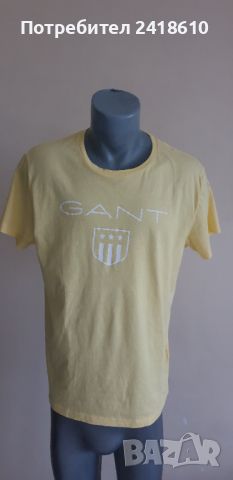 GANT Cotton Mens Size L НОВО! ОРИГИНАЛ! Мъжка Тениска!, снимка 6 - Тениски - 45733741