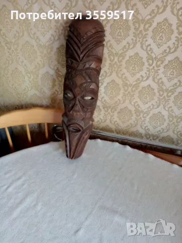 дървена африканска маска