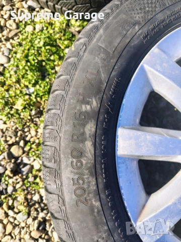 Джанти със зимни гуми 16-ки Мерцедес, снимка 3 - Гуми и джанти - 53144460