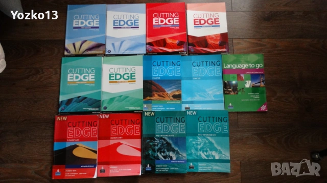 Комплекти от учебник и учебна тетрадка по Английски език на издателство Pearson