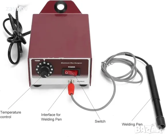 Машина за заваряване на бижута, 50HZ Бързо нагряваща температура, регулируема заваряване с восък

, снимка 5 - Други инструменти - 47026816