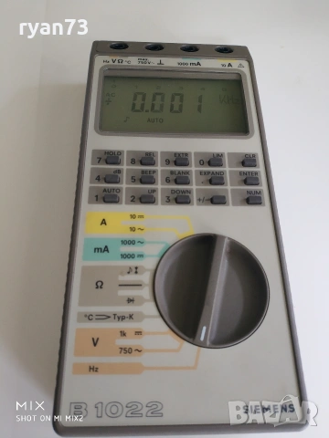 Vintage Multimeter Siemens B1022, снимка 4 - Друга електроника - 53943561
