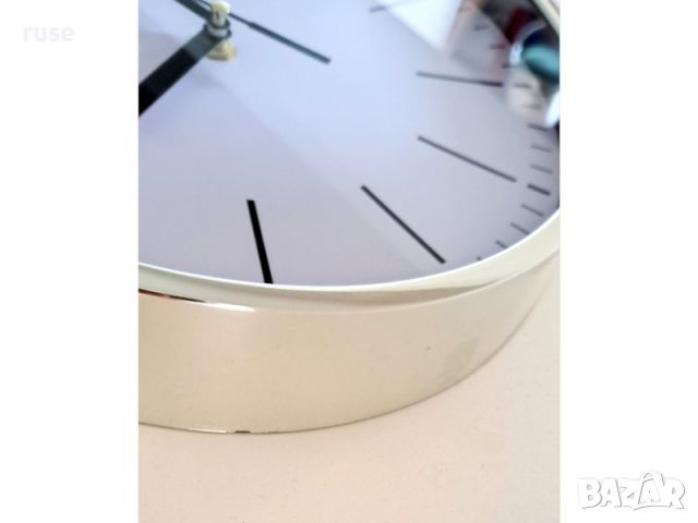 НОВИ! Стенен часовник с тих механизъм безшумен, снимка 4 - Други стоки за дома - 45080139