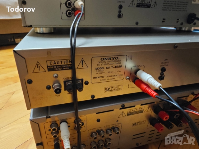 Дек,Тунер и Усилвател Onkyo TA 2630 T 4650 A 8450, снимка 13 - Ресийвъри, усилватели, смесителни пултове - 52866015