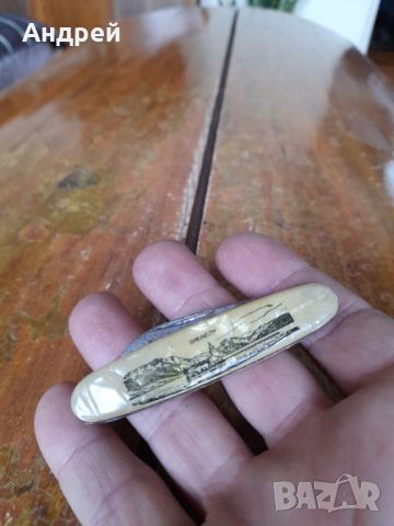 Стар джобен нож,ножче,ножка #49, снимка 2 - Други ценни предмети - 45950565
