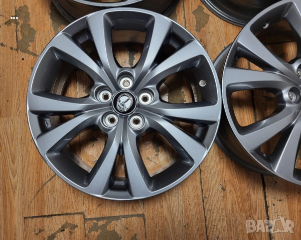 Mazda 18" 5х114,3 оригинални джанти Мазда, снимка 3 - Гуми и джанти - 53237251