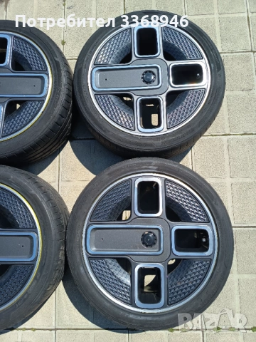 Джанти Mini Cooper SE 17 5x112 с гуми 205/45/17 F55 F56 F57, снимка 5 - Гуми и джанти - 54221791