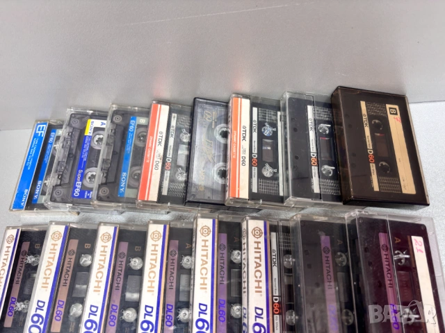 Аудио касети HITACHI, TDK, SONY /16 броя за 15,00€/, снимка 2 - Аудио касети - 54134508