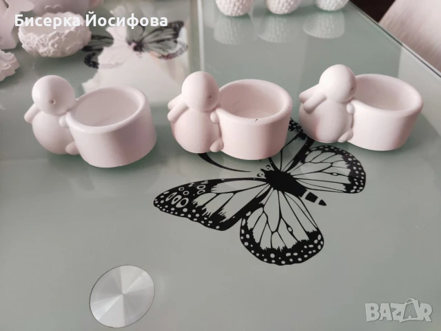 Заготовки  за вашите проекти + Кашпи съдове от керамична смес , снимка 12 - Вази - 50963283