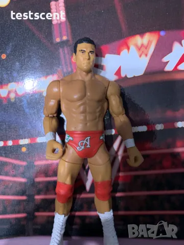 Екшън фигура WWE Alberto del Rio Алберто дел Рио Mattel Super Strikers играчка figure, снимка 6 - Фигурки - 48507388