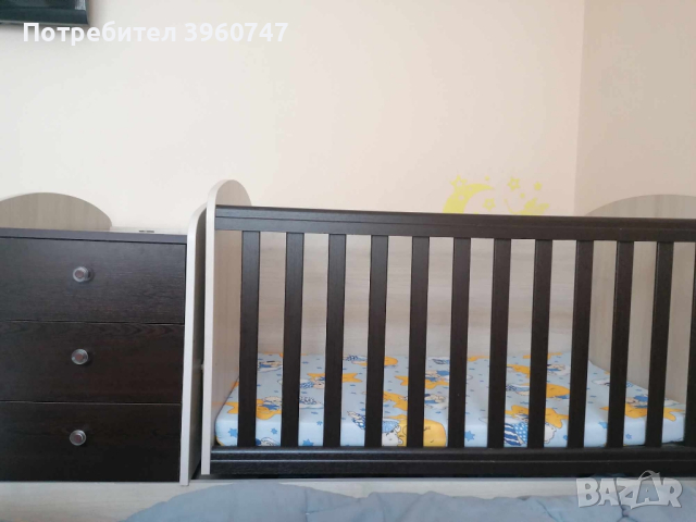 Детско легло трансформиращо , снимка 5 - Бебешки легла и матраци - 45032106