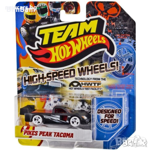 Колекционерска количка PIKES PEAK TACOMA Team Hot Wheels, снимка 1 - Коли, камиони, мотори, писти - 45035094