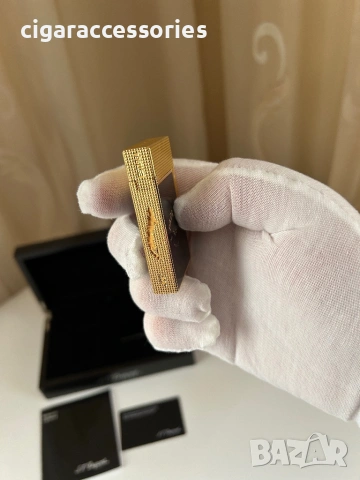 S.T. Dupont Ligne 2 Padron – запалка с два пламъка, снимка 8 - Запалки - 53009100