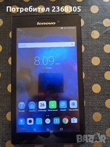 таблет Lenovo , снимка 3 - Таблети - 46645859