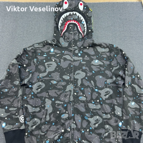 BAPE Space Camo Hoodie Горница Размер XL