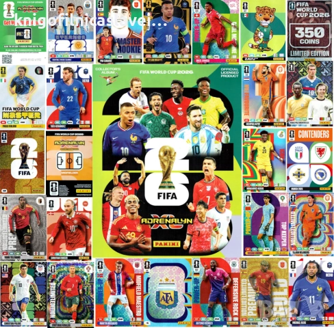 Албум за карти Адреналин Световно първенство 2026 (Panini FIFA World Cup 2026. Adrenalyn XL), снимка 14 - Колекции - 53670698