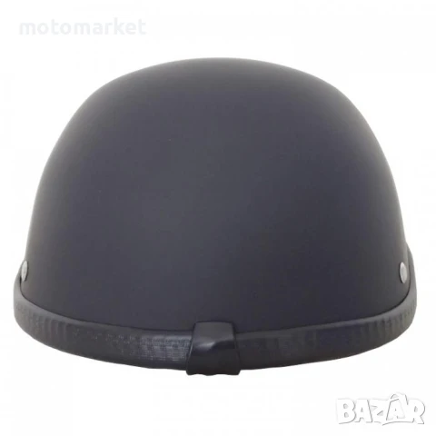 Каска Ретро Черен Мат Граната, снимка 2 - Аксесоари и консумативи - 51147923