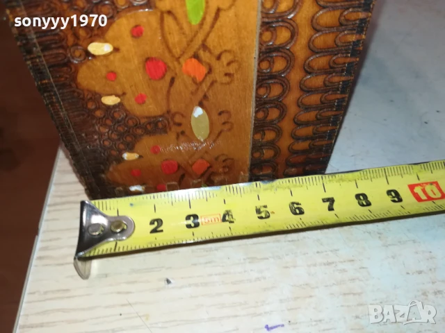 КРАСИВА ДЪРВЕНА КУТИЯ 30СМ 0306251009, снимка 16 - Други ценни предмети - 50530381