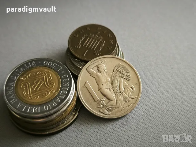 Монета - Чехословакия - 1 крона | 1922г.