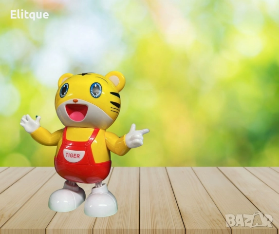 Тигър танцуващ,детска занимателна играчка, снимка 4 - Музикални играчки - 52777580