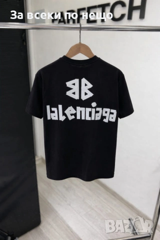 Balenciaga Мъжка Тениска👕Мъжка Блуза С Къс Ръкав - Различни Цветове - 5 Модела Код Urban38, снимка 11 - Тениски - 53669710