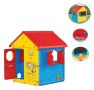 Детска къщичка - открит детски дом оцветен с камбана 125x100x104cm, снимка 1 - Други - 45841597
