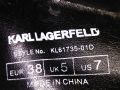 Karl Lagerfeld Ventura Lazare II Mid KL61735 01D оригинални маратонки №38 естествена кожа, снимка 11