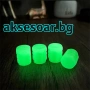 Комплект 4 бр. светещи капачки за вентили флуоресцентни нощни светещи декорации за кола мотоциклет, снимка 11