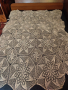 Плетена покривка за легло-за музеи , битови стаи, снимка 1