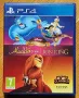 Aladdin and The Lion King PS4 Playstation 4 Плейстейшън PS 5 диск игра , снимка 1