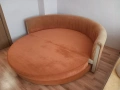 Разтегателен диван- кръгъл, снимка 3