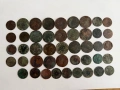 Лот 45 броя медни османски монети, снимка 1