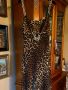 Дълга коктейлна рокля в леопардов  принт Alchera, нова , снимка 8