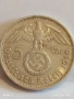 Сребърна монета 5 райхсмарки 1936г. Германия Трети Райх с Свастика за КОЛЕКЦИОНЕРИ 54091, снимка 5