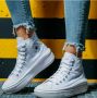 CONVERSE CHUCK TAYLOR ALL STAR MOVE HIGH TOP номер 37-37,5  кецове/ маратонки , снимка 7