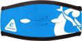 Cressi Pony Tail Neo Каишка за маска за гмуркане, синьо, черно