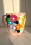 Чаша полимерна глина за Мама, снимка 3