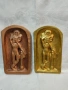 2 пана Бог Дионисий -патинирана гипса на художника Красимир Кръстев, снимка 1