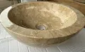 Мивка за баня от полиран камък , снимка 1