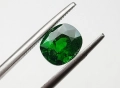 Сияещ Цаворит гранат в най-добрия зелен цвят 1.38кт! Нов!, снимка 3