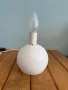 Лампа от средата на века, бял метал, кръгла, ретро IKEA, снимка 6