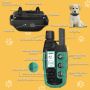Нашийник за обучение на кучета с дистанционно, 1 км обхват, звуков сигнал (1-8) и вибрация (1-16), снимка 6