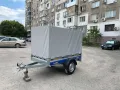 Ремарке под Наем - ( с подвижен, сваляем брезент ), снимка 7