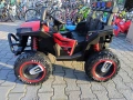 X двуместен акумулаторен джип BEAST 4x4 червен, снимка 7