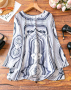 Дамска блуза нова с гръдна обиколка 130 см, обиколка на ханша 140 см