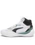 Мъжки кецове PUMA Playmaker Pro Mid Plus Basketball Shoes White/Multi, снимка 1 - Маратонки - 45958838