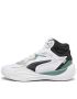 Мъжки кецове PUMA Playmaker Pro Mid Plus Basketball Shoes White/Multi, снимка 1