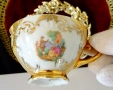 Чаша с чиния баварски порцелан,злато,картина на Фрагонар. , снимка 5