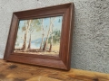 малка маслена картина , снимка 6